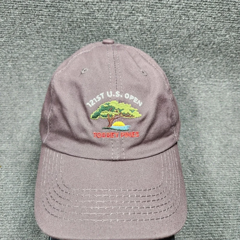 USGA 121st U.S. Open Torrey Pines Member Hat Adjustable Gray‎ Golf Cap Mens